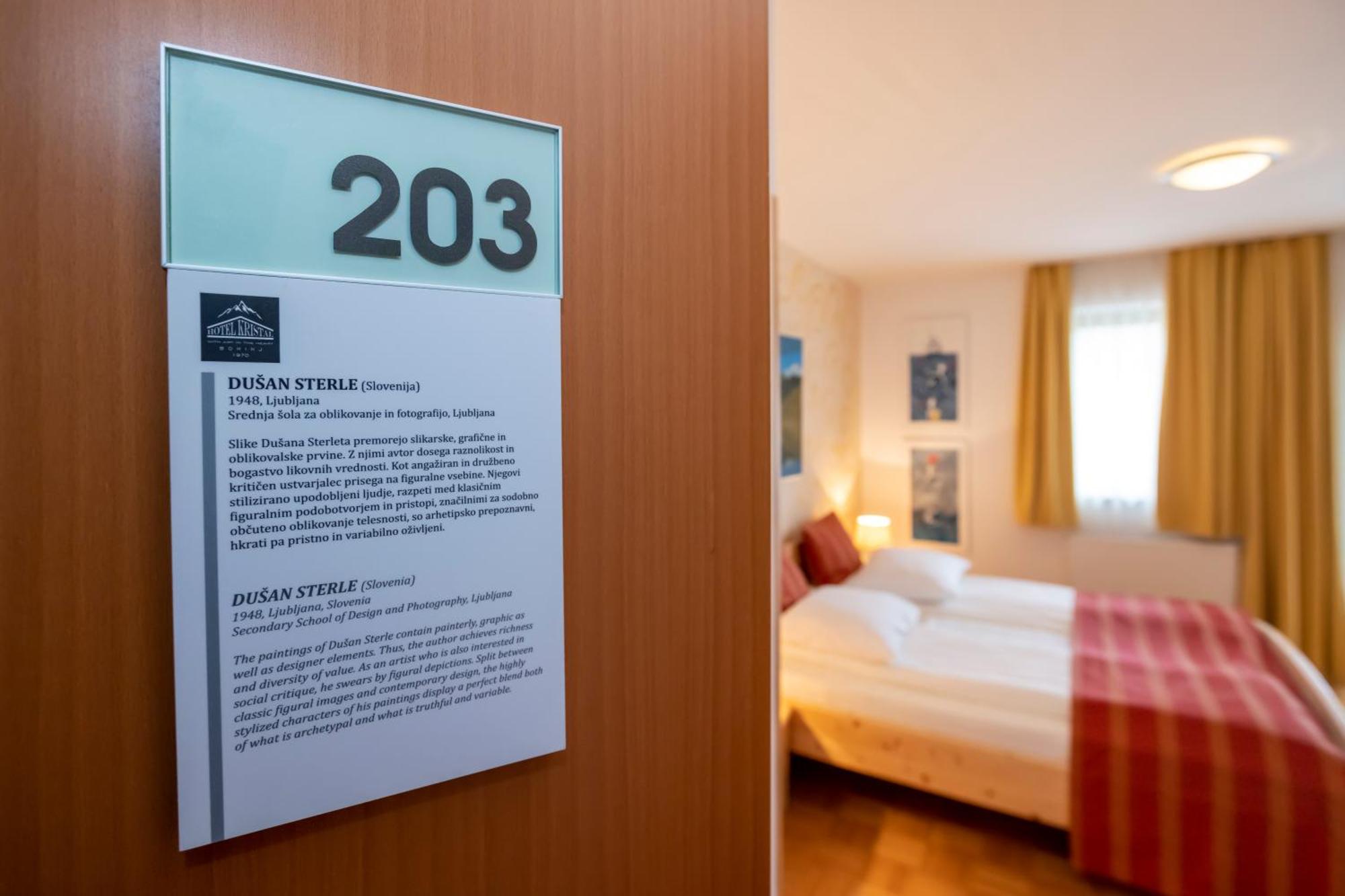 Art Hotel Kristal Bohinj Exterior foto